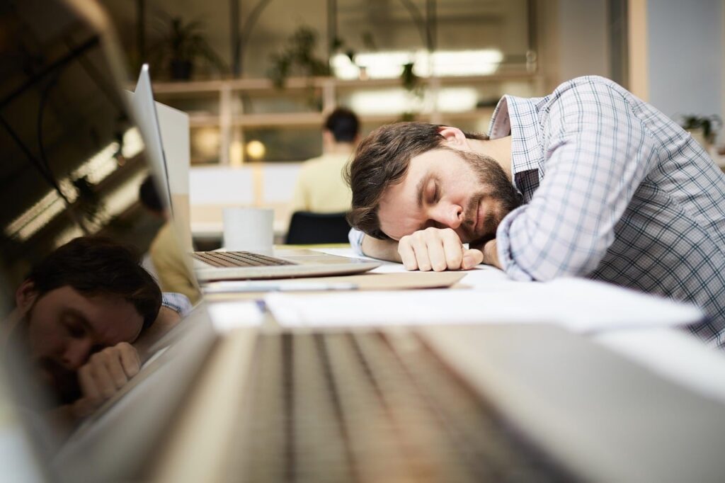 vastlopen in je werk of leven